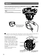 Preview for 30 page of Panasonic WV-SF549 Installation Manual