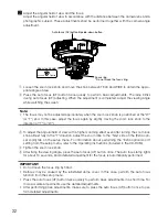 Preview for 32 page of Panasonic WV-SF549 Installation Manual