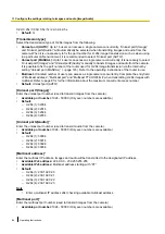 Preview for 84 page of Panasonic WV-SFN310A Operating Instructions Manual