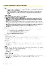 Preview for 94 page of Panasonic WV-SFN310A Operating Instructions Manual