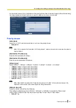 Preview for 143 page of Panasonic WV-SFN310A Operating Instructions Manual