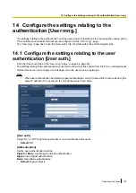 Preview for 139 page of Panasonic WV-SFN480PJ Operating Instructions Manual