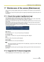 Предварительный просмотр 189 страницы Panasonic WV-SFN480PJ Operating Instructions Manual