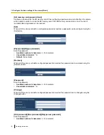 Preview for 56 page of Panasonic WV-SFN531 Operating Instructions Manual