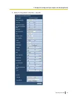 Preview for 105 page of Panasonic WV-SFN531 Operating Instructions Manual