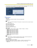 Preview for 149 page of Panasonic WV-SFN531 Operating Instructions Manual