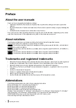 Предварительный просмотр 2 страницы Panasonic WV-SFN6 series Operating Instructions Manual