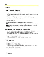 Preview for 2 page of Panasonic WV-SFN611L Operating Instructions Manual