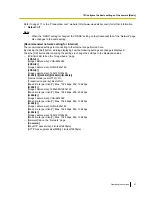 Preview for 51 page of Panasonic WV-SFN611L Operating Instructions Manual