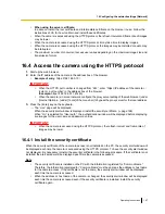 Preview for 167 page of Panasonic WV-SFN611L Operating Instructions Manual