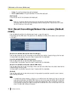 Preview for 190 page of Panasonic WV-SFN611L Operating Instructions Manual