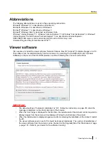 Preview for 3 page of Panasonic WV-SFV310A Operating Instructions Manual