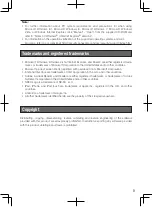 Preview for 9 page of Panasonic WV-SFV311 Important Information Manual