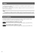 Preview for 6 page of Panasonic WV-SFV781L Important Information Manual