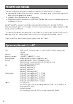 Preview for 8 page of Panasonic WV-SFV781L Important Information Manual