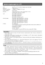 Preview for 7 page of Panasonic WV-SMR10 Important Information Manual