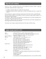 Preview for 8 page of Panasonic WV-SP105 Installation Manual