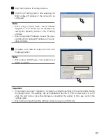 Preview for 27 page of Panasonic WV-SP105 Installation Manual