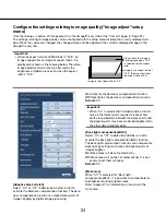 Preview for 24 page of Panasonic WV-SP105 Operating Instructions Manual