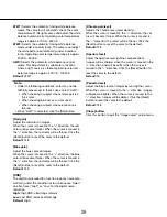 Preview for 26 page of Panasonic WV-SP105 Operating Instructions Manual