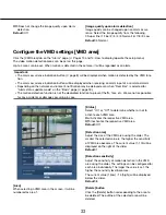 Preview for 33 page of Panasonic WV-SP105 Operating Instructions Manual