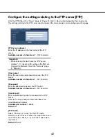 Preview for 42 page of Panasonic WV-SP105 Operating Instructions Manual