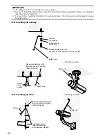 Preview for 24 page of Panasonic WV-SP508 Installation Manual