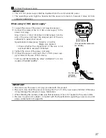 Preview for 27 page of Panasonic WV-SP508 Installation Manual