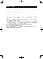 Предварительный просмотр 10 страницы Panasonic WV-SPN311 Important Information Manual