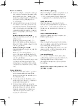 Предварительный просмотр 16 страницы Panasonic WV-SPN311 Important Information Manual