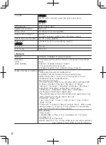 Предварительный просмотр 22 страницы Panasonic WV-SPN311 Important Information Manual