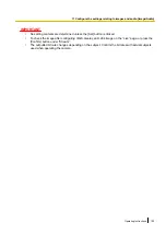 Предварительный просмотр 109 страницы Panasonic WV-SPN311 Operating Instructions Manual