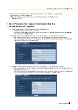 Предварительный просмотр 179 страницы Panasonic WV-SPN311 Operating Instructions Manual