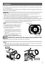 Preview for 5 page of Panasonic WV-SPN6FRL1 Operating Instructions Manual