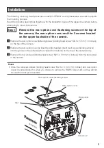 Preview for 5 page of Panasonic WV-SPN6R481 Operating Instructions Manual