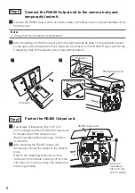 Предварительный просмотр 6 страницы Panasonic WV-SPN6R481 Operating Instructions Manual