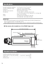 Предварительный просмотр 14 страницы Panasonic WV-SPN6R481 Operating Instructions Manual