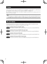 Preview for 6 page of Panasonic WV-SPW311AL Important Information Manual