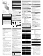 Предварительный просмотр 1 страницы Panasonic WV-ST162 Installation Manual