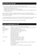 Preview for 8 page of Panasonic WV-SUD638 Important Information Manual