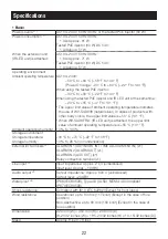 Preview for 22 page of Panasonic WV-SUD638 Important Information Manual