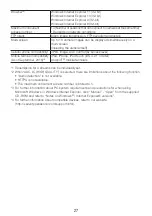 Preview for 27 page of Panasonic WV-SUD638 Important Information Manual