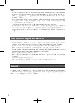 Preview for 8 page of Panasonic WV-SW115 Installation Manual