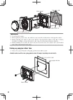 Preview for 20 page of Panasonic WV-SW115 Installation Manual