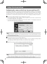 Preview for 28 page of Panasonic WV-SW115 Installation Manual