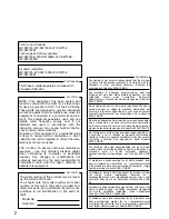 Preview for 2 page of Panasonic WV-SW152 Installation Manual