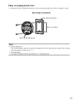 Preview for 21 page of Panasonic WV-SW155 Installation Manual