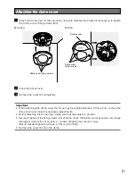 Preview for 31 page of Panasonic WV-SW155 Installation Manual