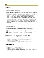 Preview for 2 page of Panasonic WV-SW155 Operating Instructions Manual