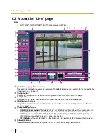 Предварительный просмотр 12 страницы Panasonic WV-SW175 Operating Instructions Manual